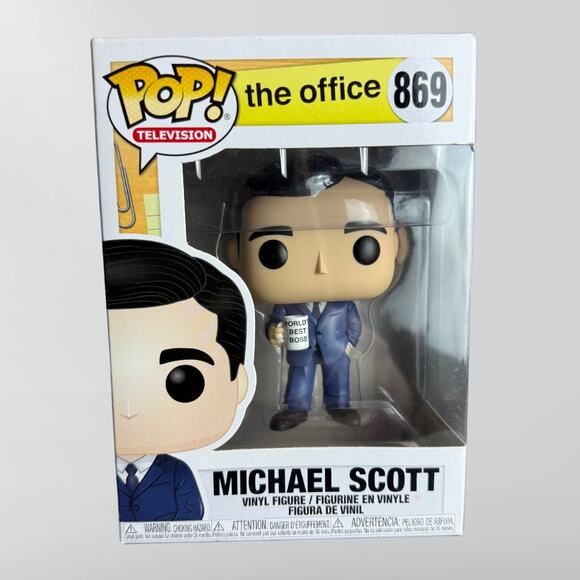 The Office Michael Scott With Mug #869 Funko Pop Figure - Picture 1 of 6
